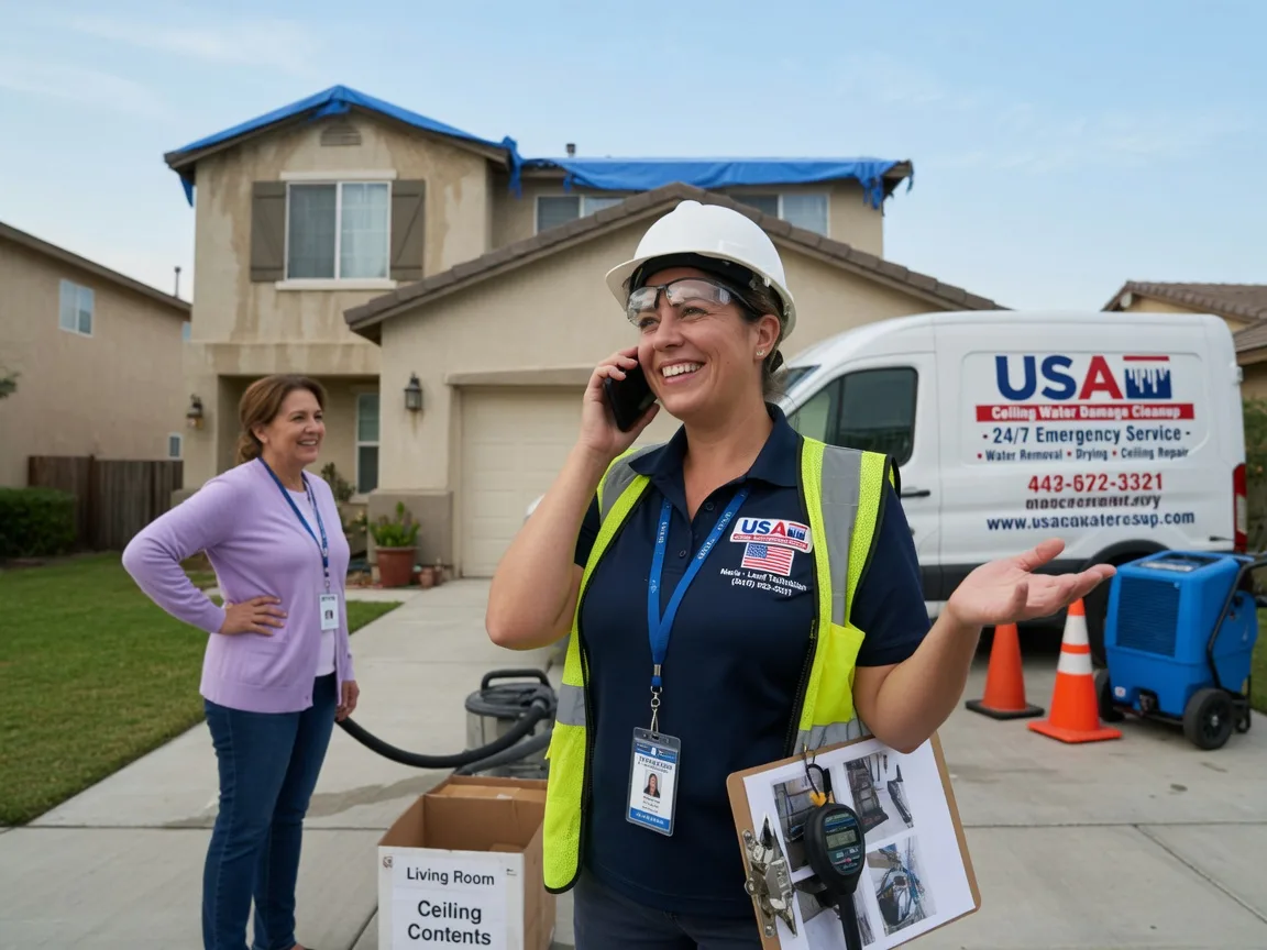 Ceiling Water Damage Restoration Davenport, OK FAQs